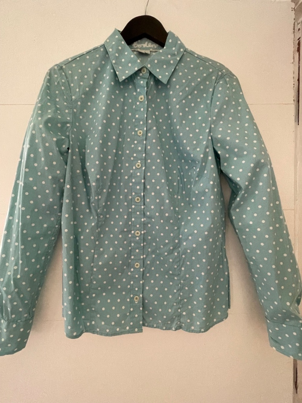 Boden polka dot shirt
